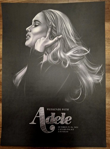 Official weekends with adele - "weekends, adele"
