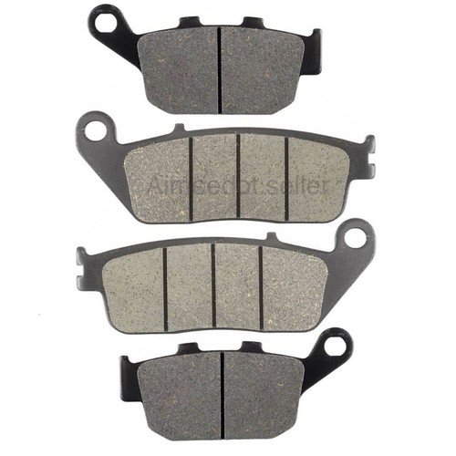 Front rear brake pads for - &,