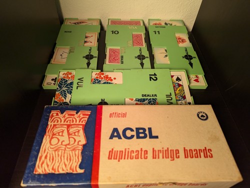 Acbl plastic duplicate - duplicate, bridge