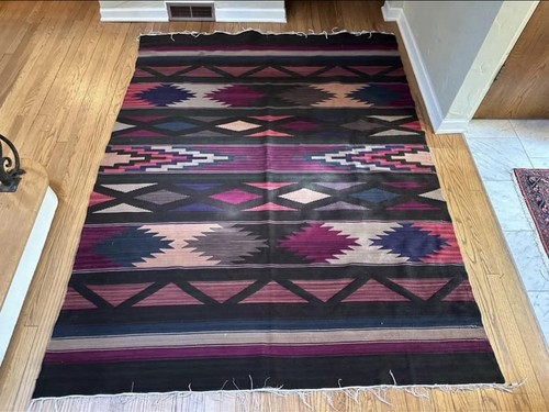 Flat weave afghan kilim - weave,