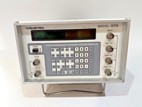 Wavetek model 278 programmable - model,