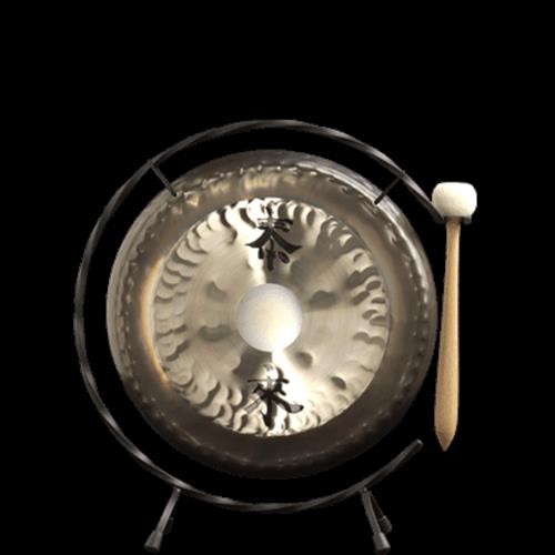 Paiste deco gong w stand - paiste, 7"