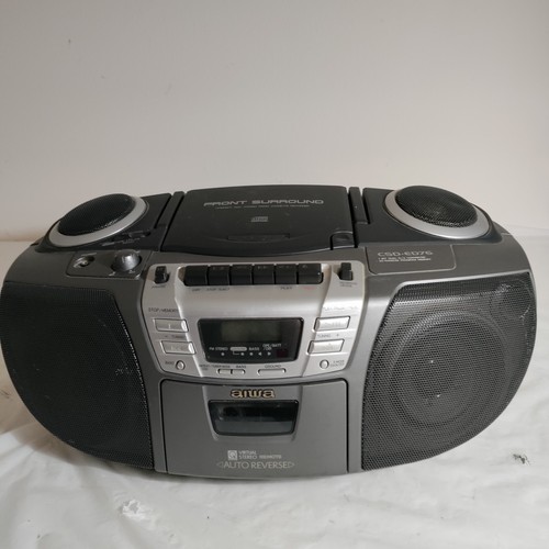 Vintage aiwa boombox - vintage, front