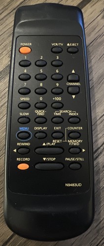 Sv2000 n9483ud vcr - vcr, remote