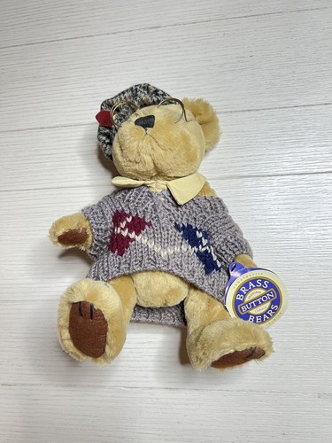 Vintage 1996 brass - 1996, button