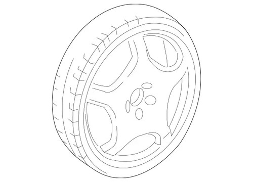 Genuine mercedes benz wheel - genuine,