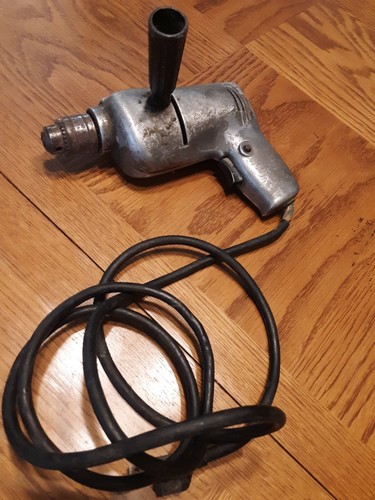 Vintage electric drill - vintage,