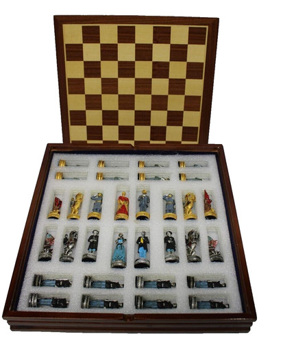 Civil war chess - civil, set