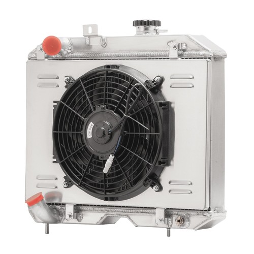 Row radiator shroud fan - row,