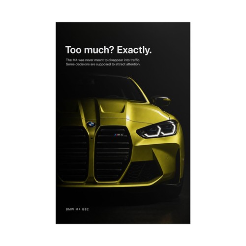 Bmw g82 poster modern - g82,