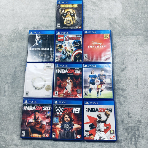 Lot ps4 used video games - lot,