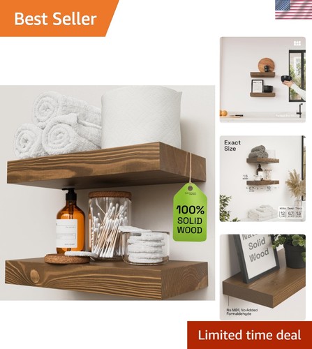 Crafted walnut floating - crafted,