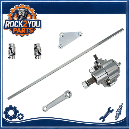 Chrome vega steering box - chrome,