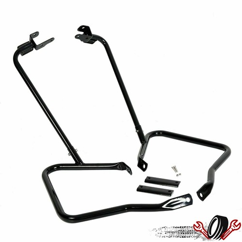 Saddlebag bracket saddle - saddle, bags