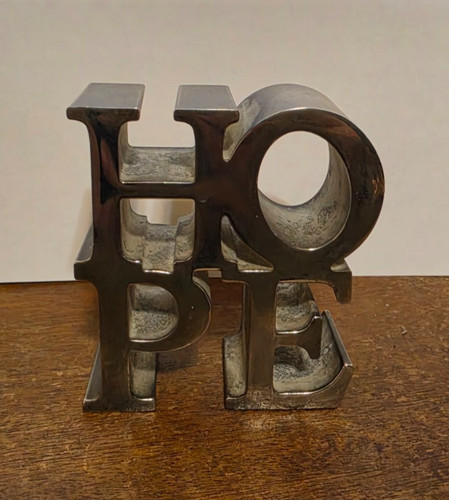 Vtg robert indiana hope - vtg,