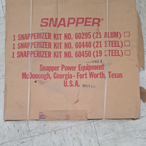 New factory snapper 60440 - new,