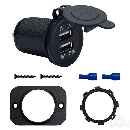 Golf cart usb - usb, dual
