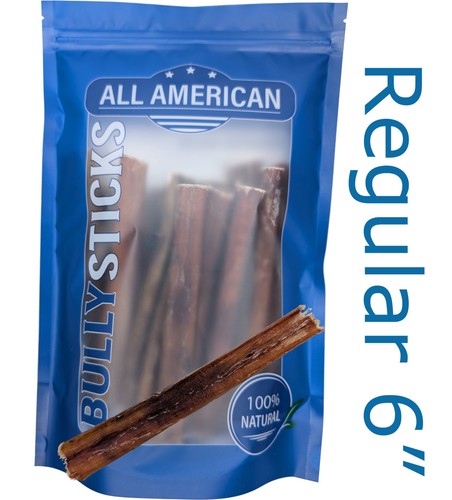 Bully sticks 100 natural - 6", 100%