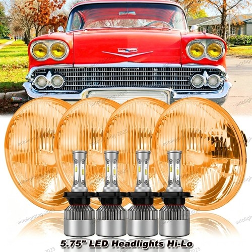 4pcs 3 4 led - 4pcs, 3/4"