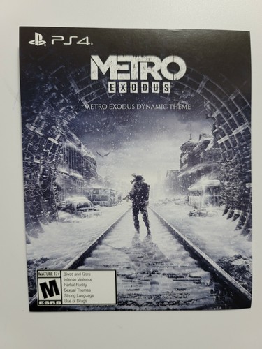 Metro exodus preorder bonus - exodus,