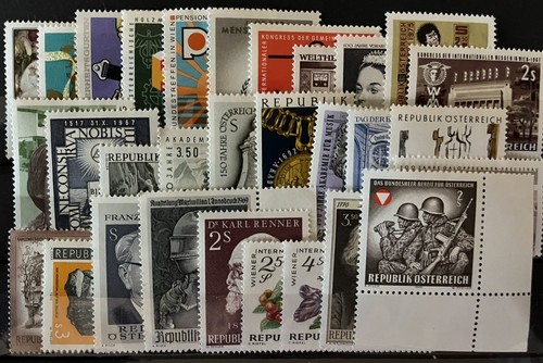 Austria collection of - austria, mnh