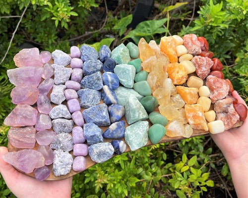 Stone crystal set rough - 1,