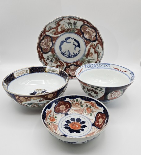 Lot japanese imari - lot,
