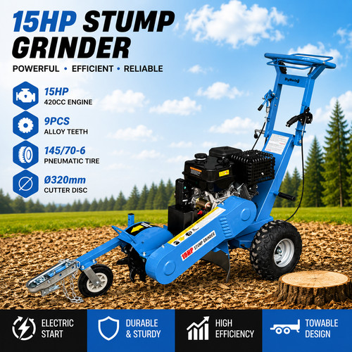 420cc 15hp stump grinder - 15hp,