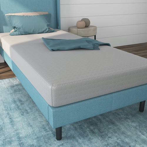 Gray grey twin memory foam - twin,