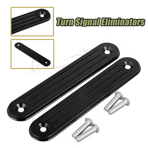 Black turn signal eliminators - black,