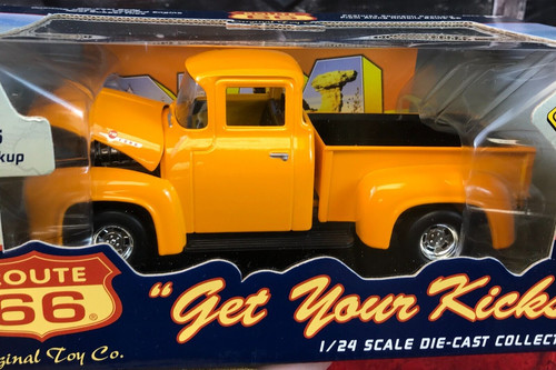 Nib diecast route - 66, yellow