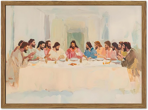 Jesus the last supper wall - the,