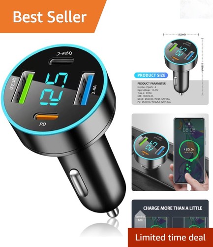 Port car charger fast - 4,