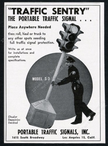 1957 portable traffic - 1957,