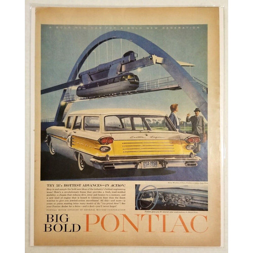 Original 1958 pontiac safari - pontiac,