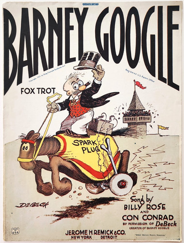 1913 barney google fox trot - barney,
