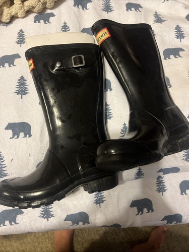 Hunter child rainboots - child, black