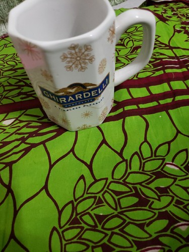 Ghirardelli chocolate mug - ghirardelli,