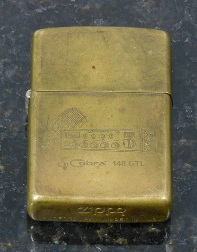 Vintage 1993 zippo brass - vintage,