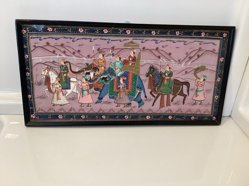 Vintage indian mughal painting - vintage,