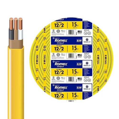 Southwire romex simpull 15ft - romex,