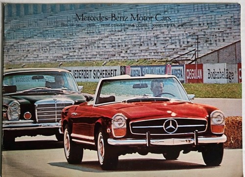 Mercedes benz brochure 280sl - brochure,
