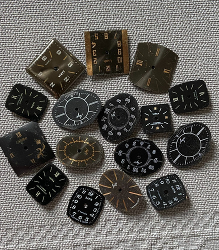 Watch faces vintage black - watch,