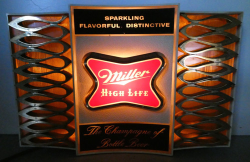 Vintage miller high life - vintage, beer