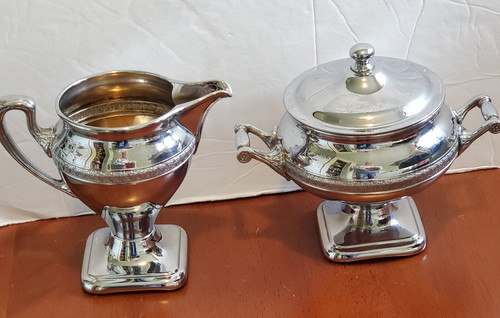 Creamer sugar bowl manning - sugar,