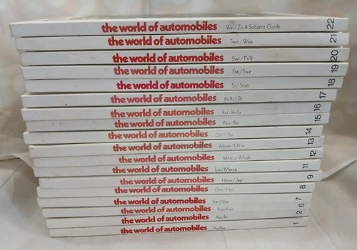 The world automobiles - world, of