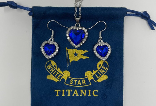 Titanic necklace heart - necklace, of