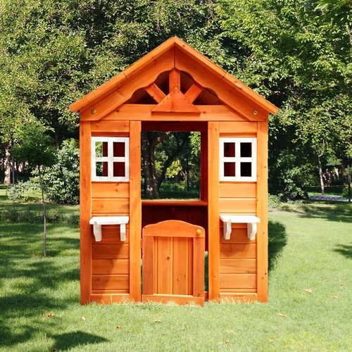 Wooden playhouse for - wooden, kids