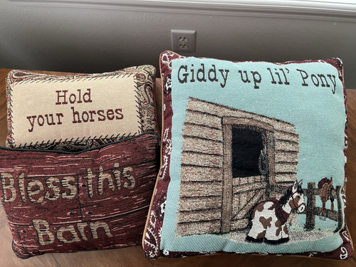 Horse tapestry western throw - horse,