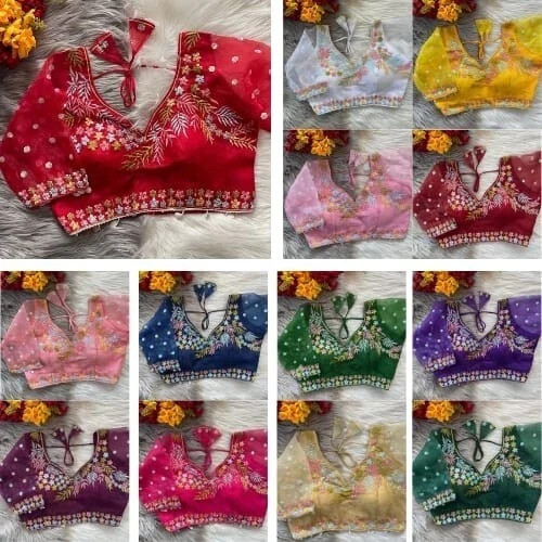 Saree blouse readymade - saree,